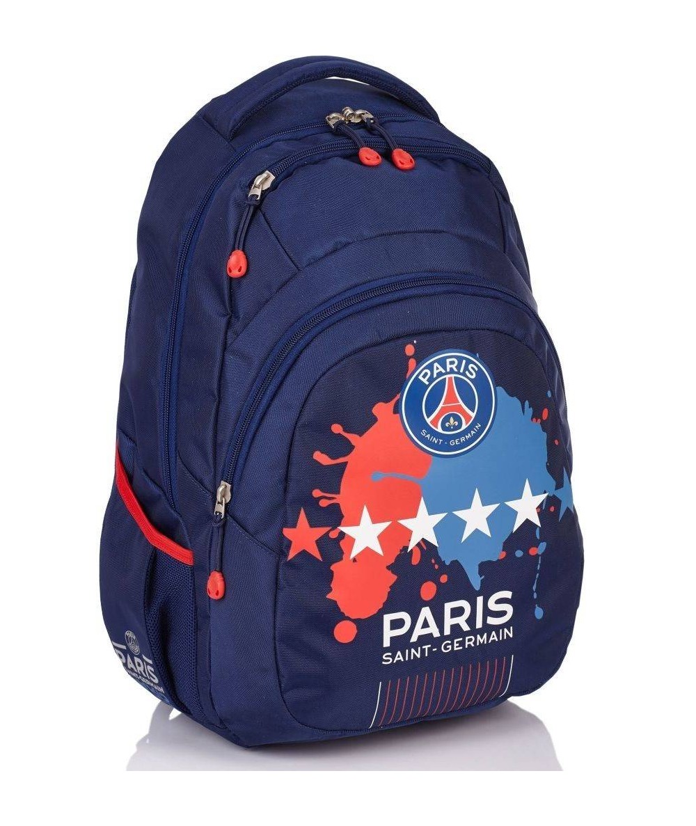 Plecak Paris Saint-Germain PGS-02 dla kibica granatowy dla chłopaka do liceum