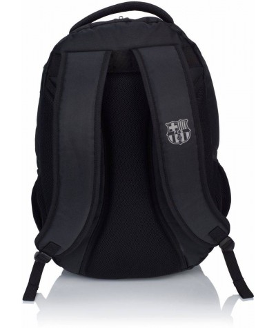 Czarny plecak dla chłopaka FC Barcelona do szkoły średniej - moda szkolna 2018/2019