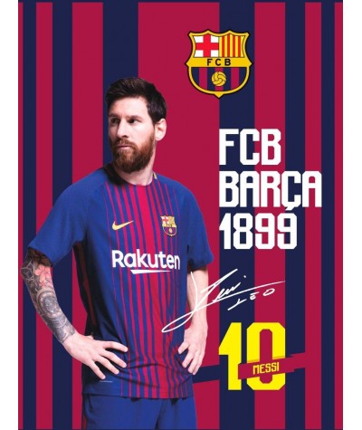 Zeszyt A5 60k. gruba linia FC Barcelona piłkarze MIX WZORÓW