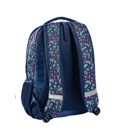 Plecak szkolny Paso Unique kolorowy w polne kwiatki