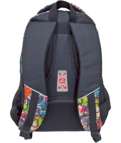 Plecak w geometryczne kształty kolorowy dla chłpaka Are - modny plecak dla chłopaka, HIT!
