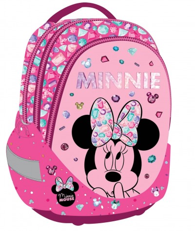 Plecak z cekinami różowy Minnie Mouse Disney - zmieniające się cekiny, plecak cekiny, plecak z cekinami