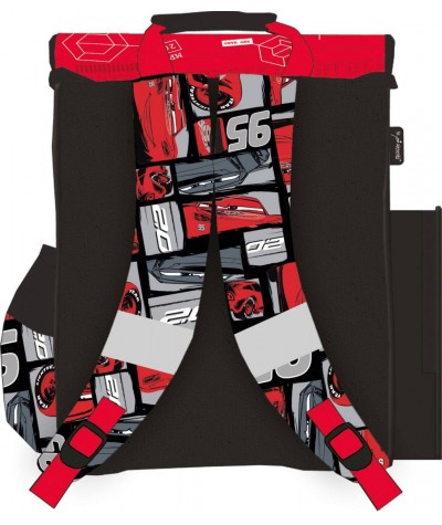 Tornister Cars Auta czerwony z Zygzakiem Mcqueenem dla chłopca do 1 klasy