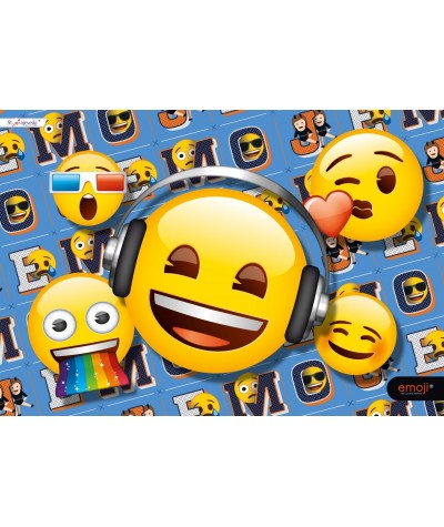 Podkład na biurko z emotikonami - 55x38cm Emoji przód