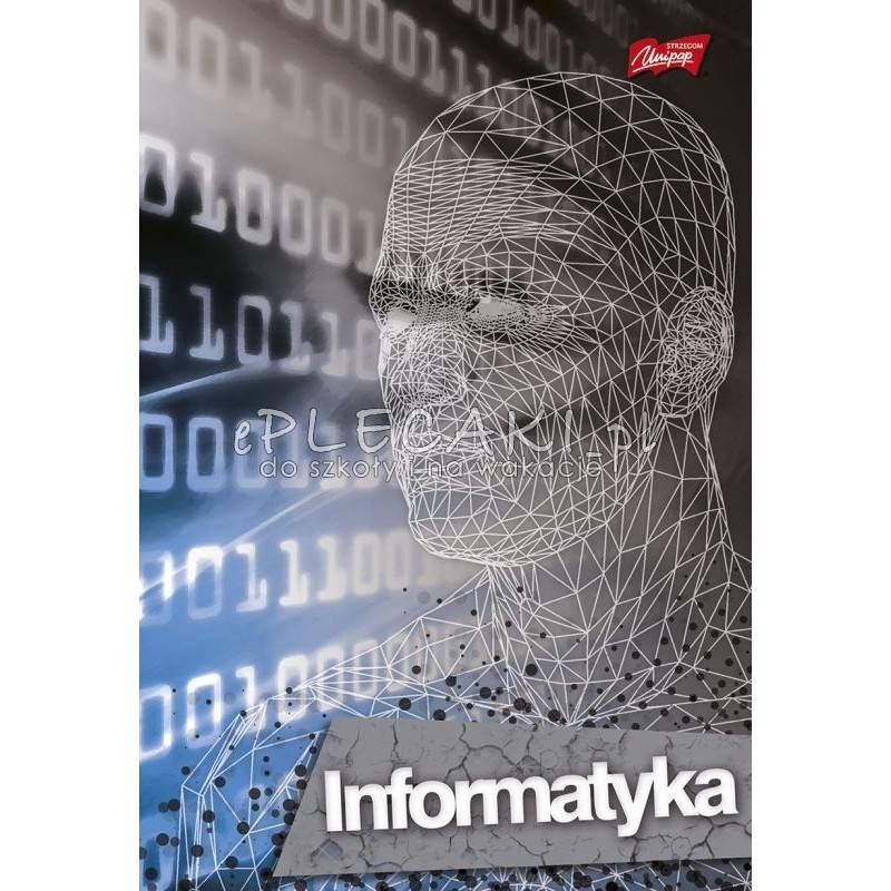 Zeszyt Ze Wzorem Informatycznym, A5, 80 Kartek W Kratkę Do Informatyki