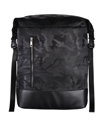 Plecak gładki czarny moro dla chłopaka dla dziewczyny Hama plecak na laptopa