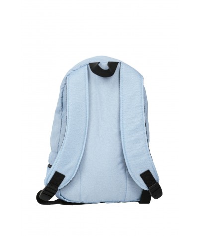 Niebieski plecak denim, jeans do szkoły dla ucznia