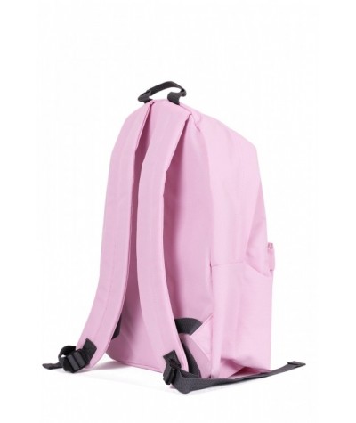 Jasnoróżowy plecak dla dziewczyn, plecak pudrowy róż