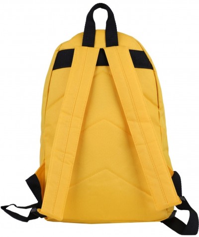 Supermodny plecak hit żółty plecak z napisem honey, cienki plecak