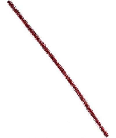 Druciki dekoracyjne metalizowane czerwone 30cm, 30szt.