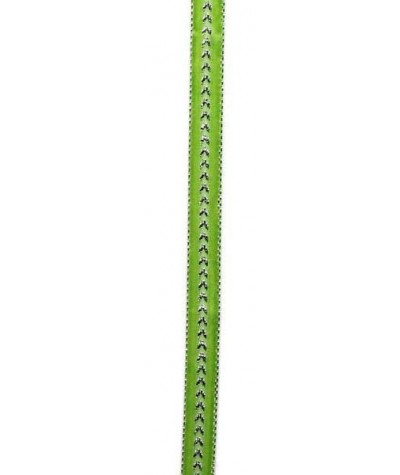 Wstążki dekoracyjne szer.1cm zielone  1,5m