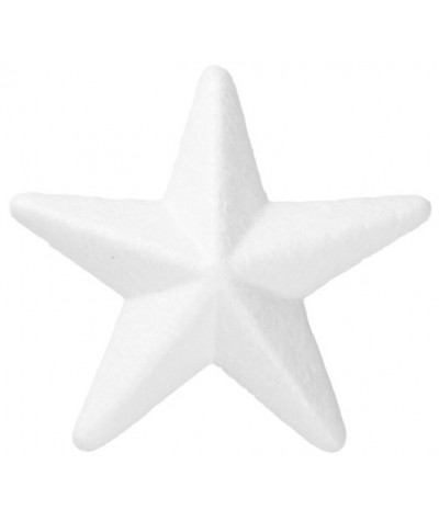 Gwiazda styropianowa 20cm