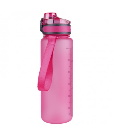 Bidon różowy Brisk 600ml satynowy BPA free CoolPack