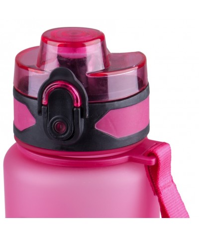 Bidon różowy Brisk 600ml BPA free CoolPack