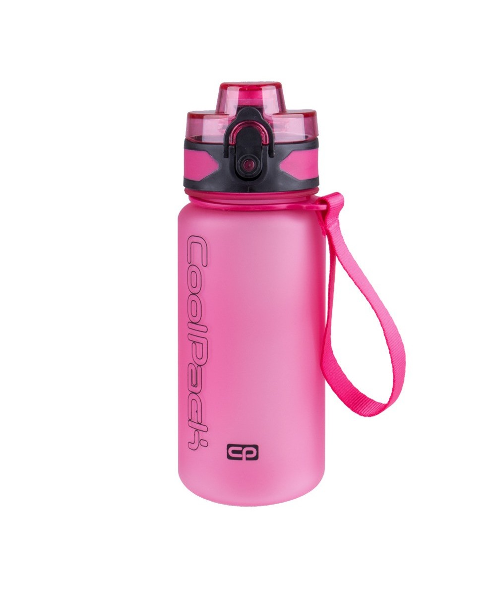 Bidon różowy Brisk Mini 400ml satynowy CoolPack BPA free