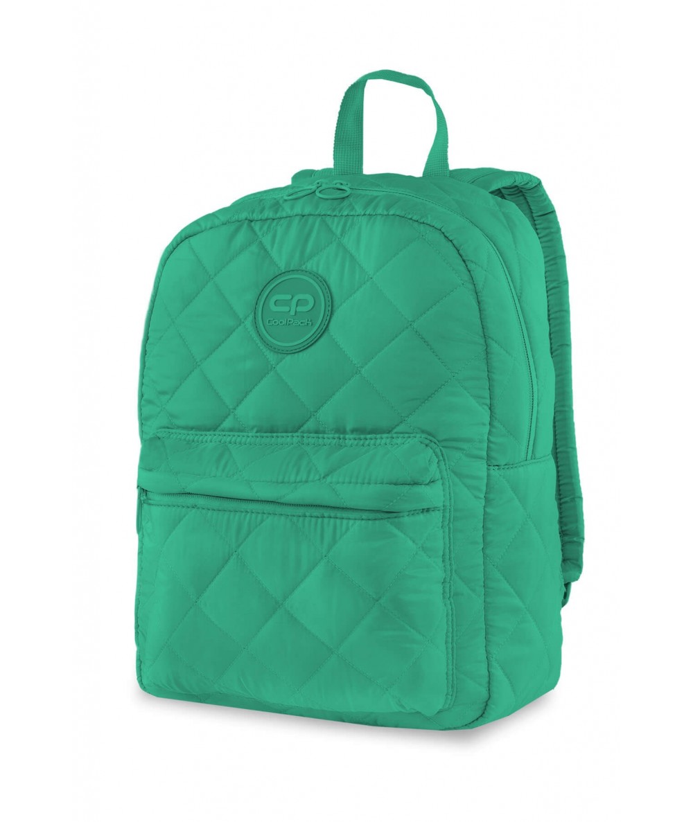 Plecak pikowany puchowy CoolPack CP RUBY GREEN zielony