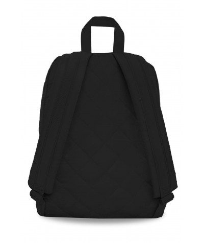 Czarny plecak pikowany puchowy jak kurtka dla dziewczyny CoolPack Ruby Black