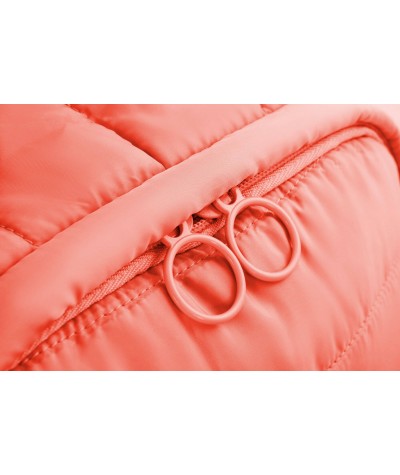 Różowy plecak pikowany mały dla dziewczyny CoolPack Abby Peach Mellow kieszeń