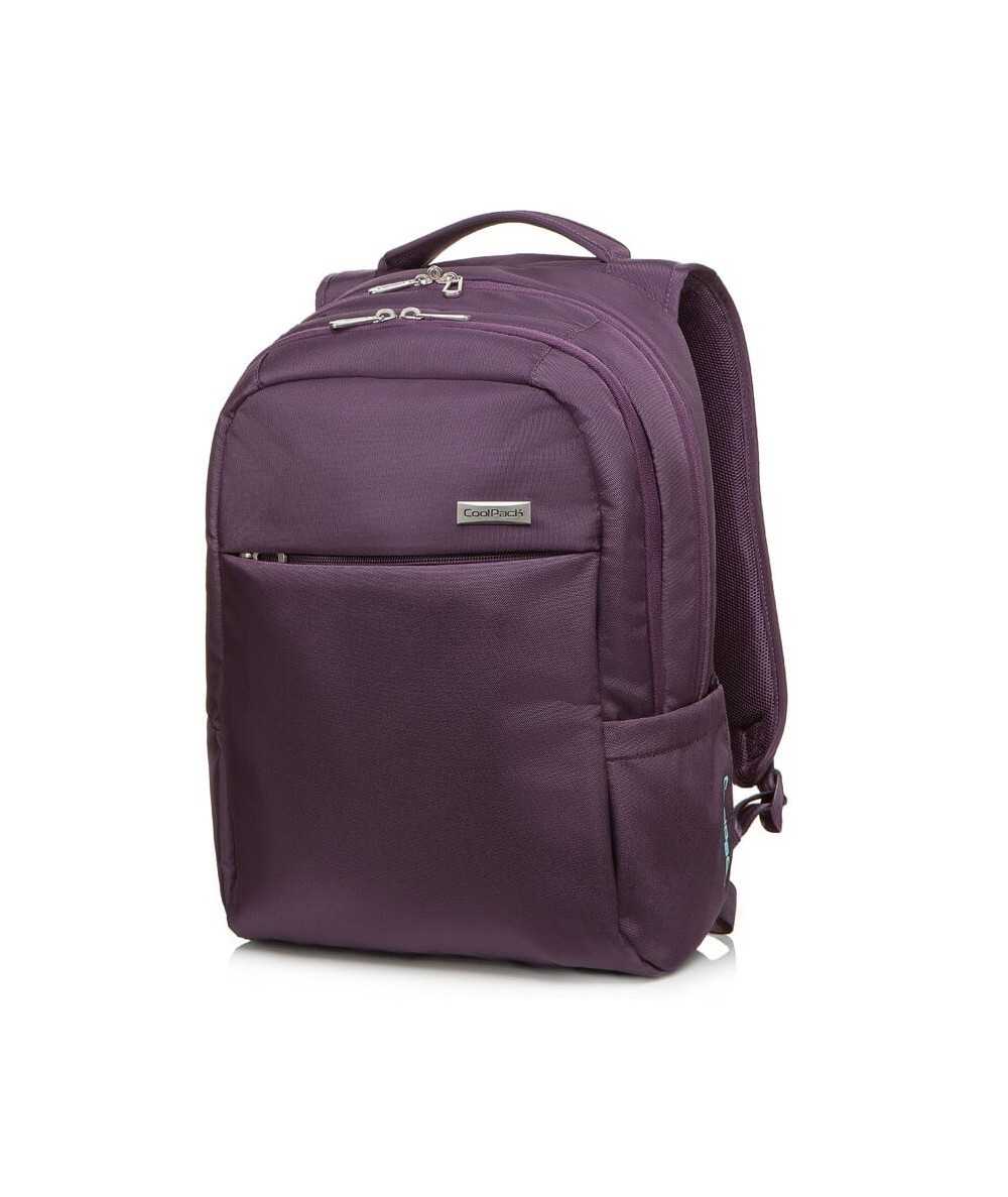 Plecak na laptop 15,6" damski biznesowy CoolPack MIGHT PURPLE fioletowy