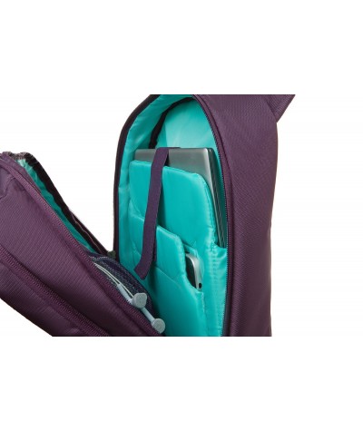 Fioletowy plecak męski z kieszenią na laptop biznesowy CoolPack CP Might Purple