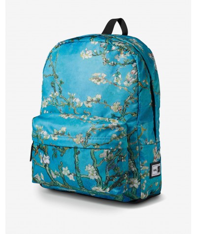 Plecak Vans Van Gogh Almond Blossom błękitny z drzewem migdałowca