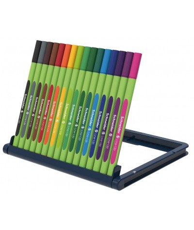 Kolorowe cienkopisy 16 szt. 0,4 mm Schneider Link-It zestaw 16 kolorów