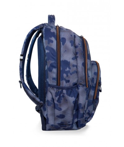 Niebieski plecak szkolny dla chłopca CoolPack Misty Tangerine Basic