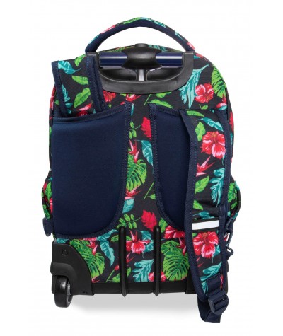 Plecak na kółkach z wyprofilowanymi plecami tropikalny 29l CoolPack Candy Jungle Swift