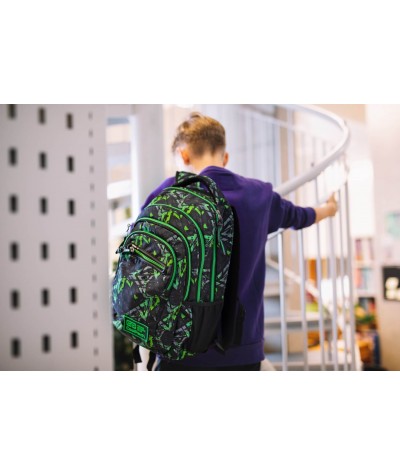 Modny plecak dla chłopaka CoolPack 2019/20120 zielony