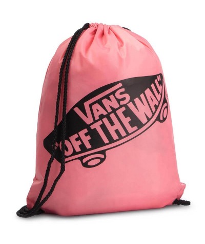 Worek / plecak na sznurkach VANS BENCHED BAG STRAWBERRY PINK różowy