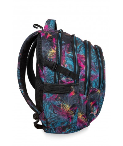 Modny plecak w kwiaty dla dziewczyny Coolpack Vibrant Bloom Factor