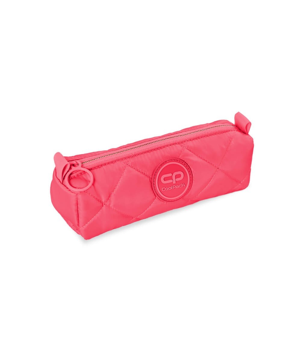 Piórnik różowy tuba jednokomorowy  CoolPack CP Ruby Coral Touch