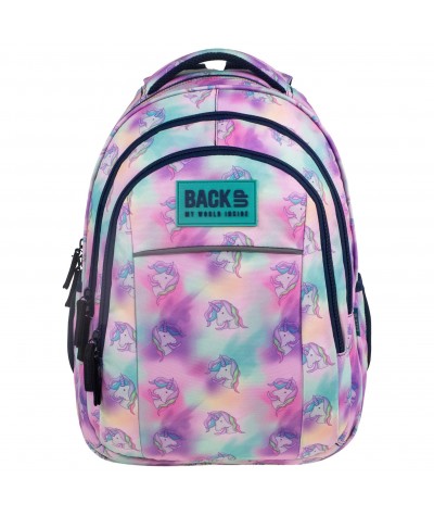 Kolorowy plecak z jednorożcem dla dziewczynki BackUP H15