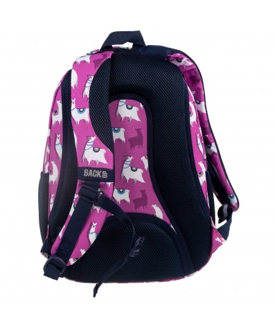 Plecak szkolny z regulowanymi szelkami dla dziewczynki BackUP H03