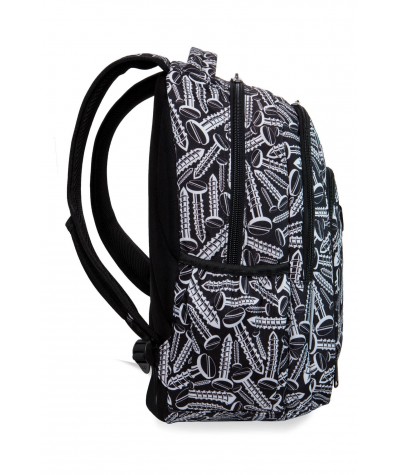 Dwukomorowy plecak szkolny śruby dla chłopca CoolPack Screws Strike L