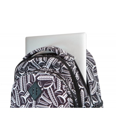 Plecak na kółkach w śrubki dla chłopca szkolny CoolPack Screws Junior na laptop