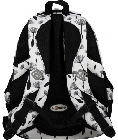 Plecak szkolny z pasem piersiowym z dmuchawcami dla dziewczyny ST.RIGHT Dandelions BP02