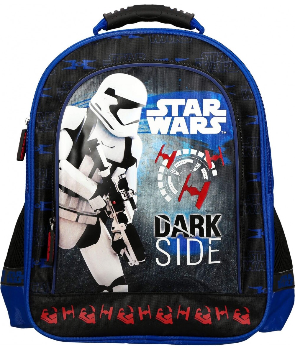 Plecak szkolny STAR WARS czarno - niebieski Dark Side