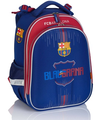 Tornister plecak szkolny FC Barcelona dla chłopca FC-220 granatowy