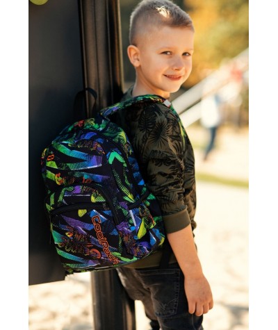 Mały plecak dla dziecka do przedszkola na wycieczkę strzałki CoolPack Grunge Time Mini