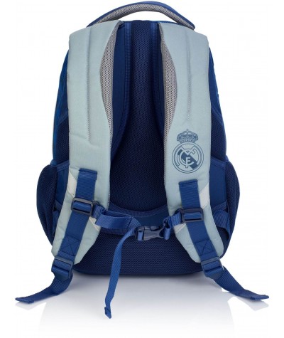 Plecak szkolny Real Madryt dla pierwszoklasisty z pasem piersiowym RM-171