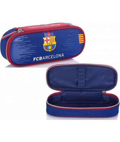 Piórnik szkolny / etui na 1 zamek FC Barcelona FC-228 Blaugrana