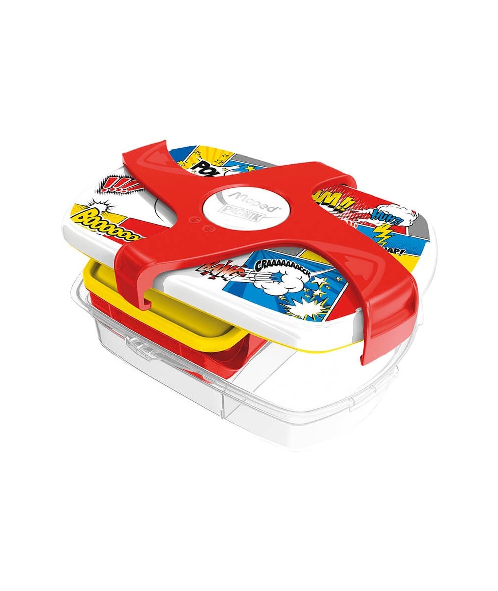 Lunchbox 2w1 duży Maped Picnik Concept Comics śniadaniówka komiks BPA FREE