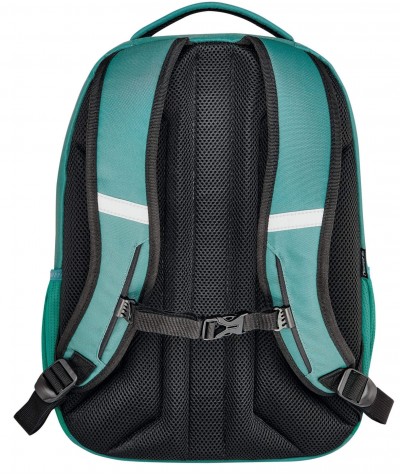 Zielony plecak szkolny z profilowanymi plecami 2 komory Herlitz be.bag be.simple Dark Green