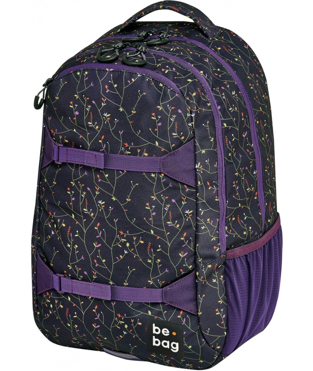 Plecak na deskorolkę młodzieżowy Helitz be.bag be.explorer Flower Wall