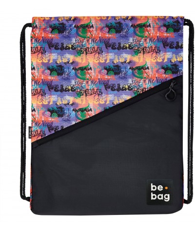 Worek sportowy młodzieżowy kolorowe graffiti Herlitz be.bag be.daily Street Art