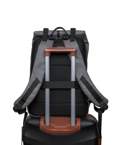 Plecak bagaż podręczny na laptopa 15,6" r-bag Hopper Gray