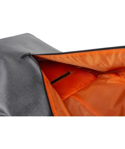 Plecak na laptopa 15,6" męski miejski szary modny r-bag Hopper Gray