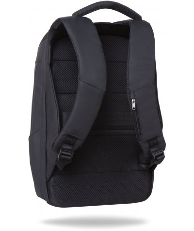 Plecak biznesowy męski na laptopa 15,6" czarny r-bag Forge Black