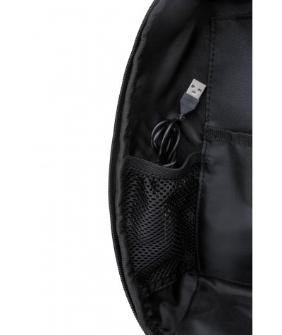 Plecak na jedno ramię męski szary modny miejski r-bag Magnet Grey